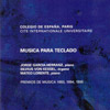 Música para teclado / Isaac Albéniz, Narcis Bonet, Juan Cabanillas, ...[et. al.]